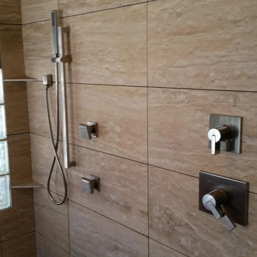 Shower fixture installation for Water Heater Replacement in Lake Shore